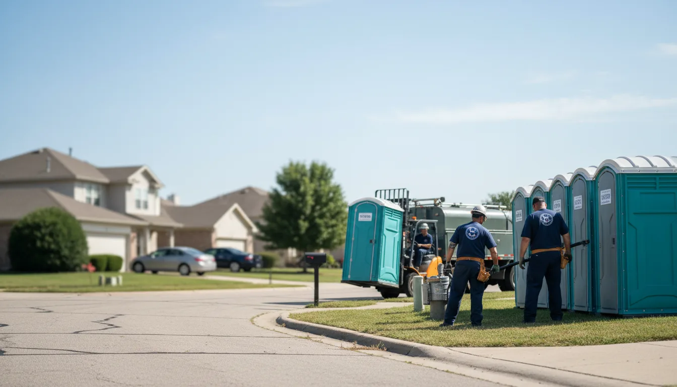 Porta Potty Rental in Pompton Lakes, NJ near me